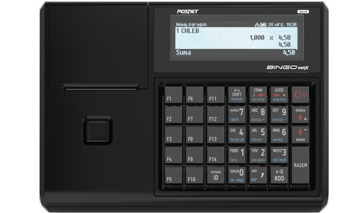 Kasa fiskalna Posnet BINGO MAX Online 